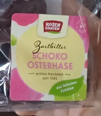 Lapin au chocolat noir BIO