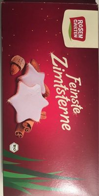 Feinste Zimtsterne front packaging
