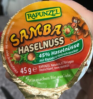 Haselnuss Schoko Creme Samba