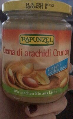 Crema di arachidi crunchy