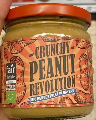 Crunchy Peanut Revolution front packaging