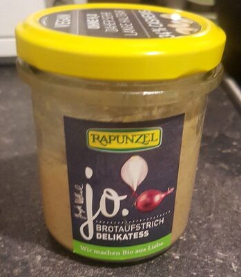 Brotaufstrich Delikatess front packaging