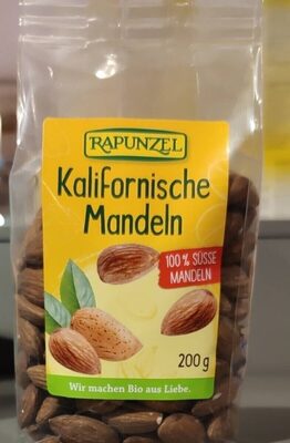 Mandorle californiane front packaging