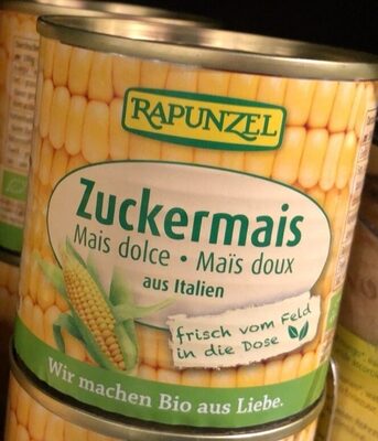 Zuckermais front packaging