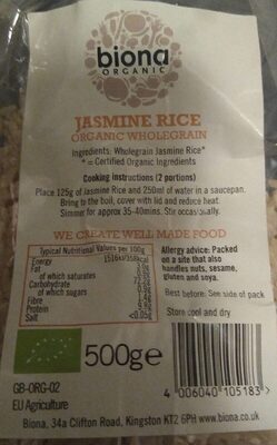 Jasmin Spitzenreis Langkorn natur