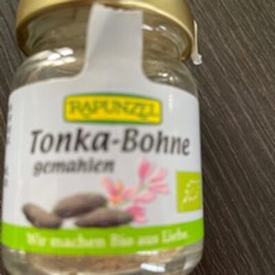 Tonka-Bohne gemahlen front packaging