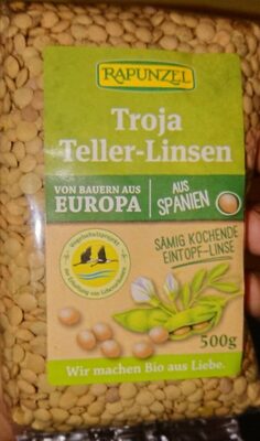 Troja Teller-Linsen