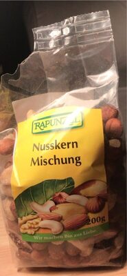 Rapunzel Nusskern mischung front packaging