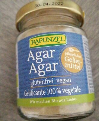 Agar agar front packaging