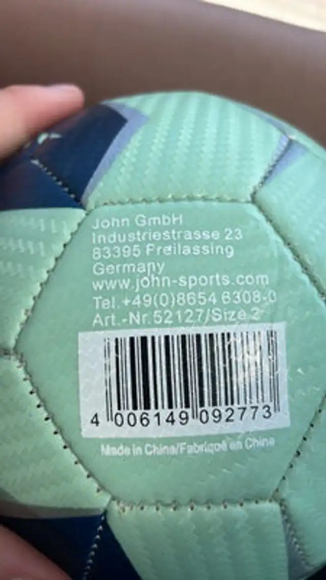 Unknown ingredients label