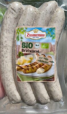 Bio Bratwurst front packaging