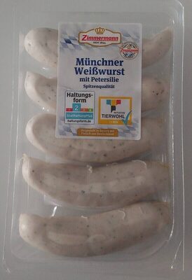 Münchner Weißwurst mit Petersilie