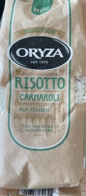 Risotto Carnaroli front packaging