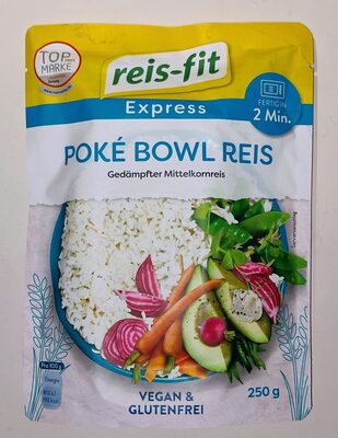 POKÉ-BOWL & SUSHI-REIS Gedämpfter Mittelkornreis