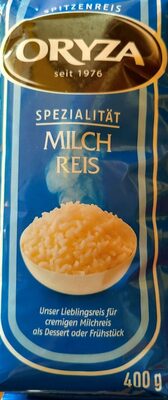 Milchreis front packaging