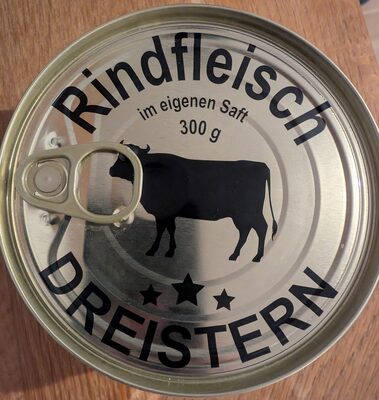 Rindfleisch Dose