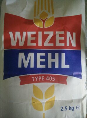 Weizenmehl nutrition facts table