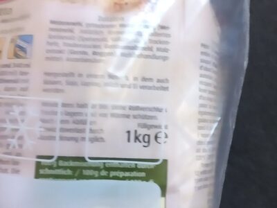 CIABATTA ingredients label