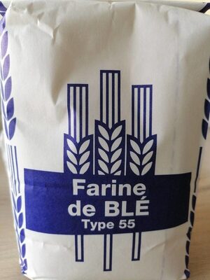 Farine de blé type 55 front packaging