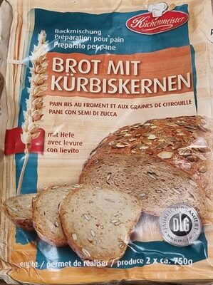 Kürbiskern-Brotbackmischung