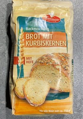 Weizenmischbrot mit Kürbiskernen Backmischung