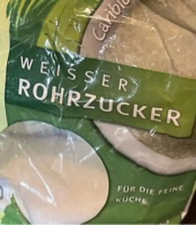 weißer Rohrzucker