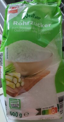 Weißer Rohrzucker