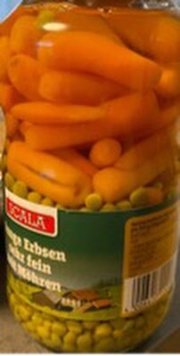 Erbsen und Möhren