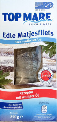Edle Matjesfilets nach nordischer Art