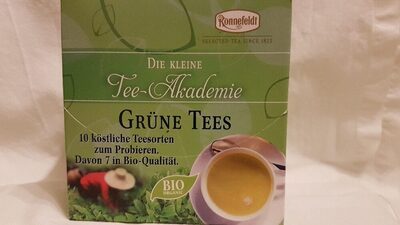 Grüne Tees front packaging