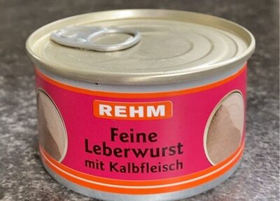 Feine Leberwurst mit Kalbfleisch