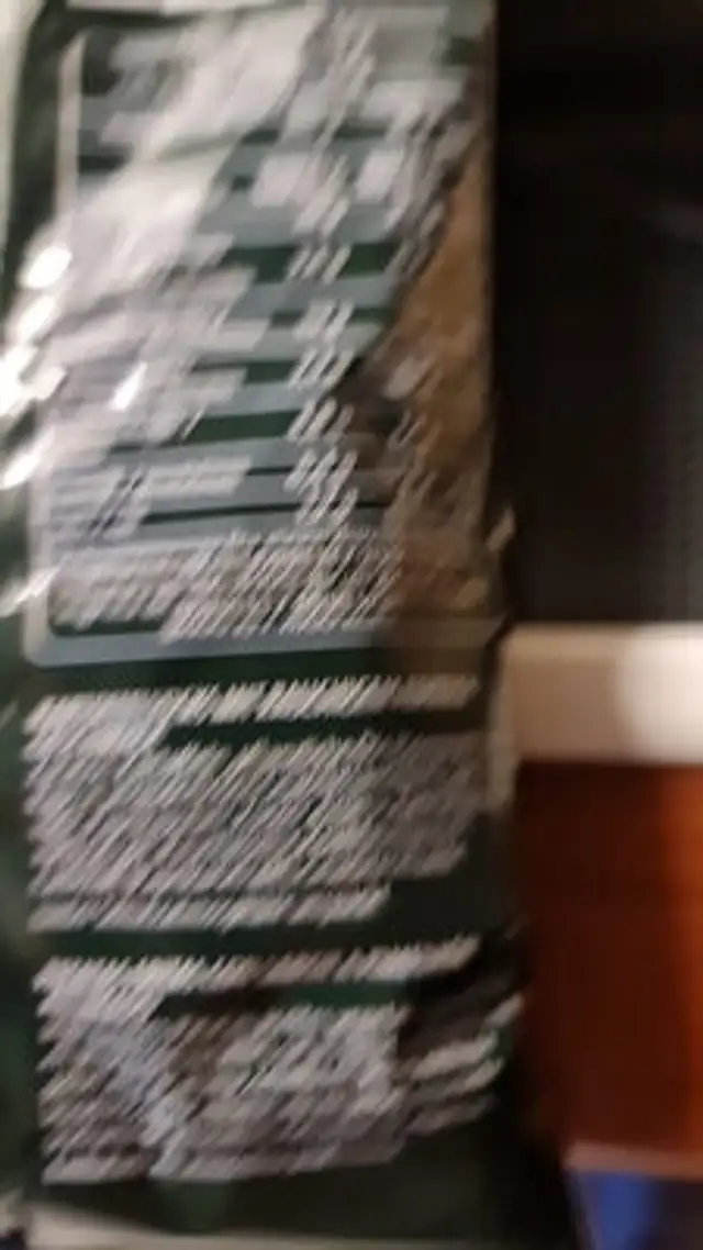 Unknown ingredients label