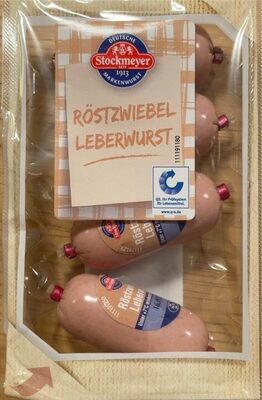 Röstzwiebel Leberwurst