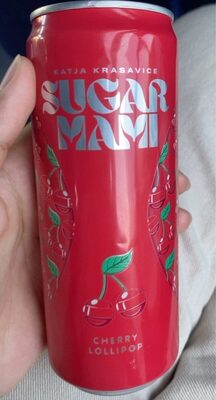 Sugar Mami Cherry Lollipop front packaging
