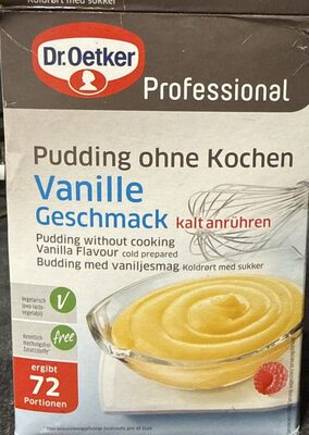 Pudding ohne Kochen Vanille