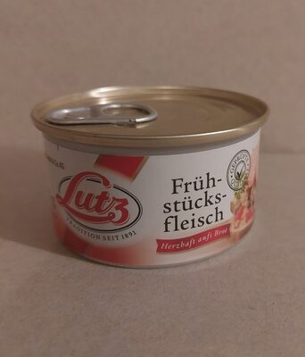 Frühstücksfleisch front packaging