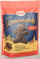 Gefüllte Schokomännlis Lebkuchengeschmack