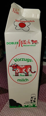 Dobler Vorzugsmilch front packaging