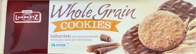 Whole Grain Cookies front packaging