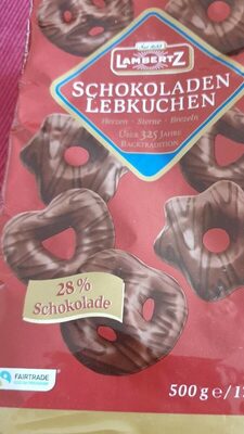 Schokoladen Lebkuchen front packaging