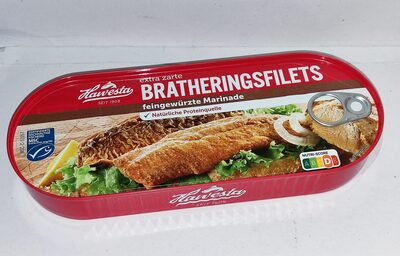 Bratheringsfilets feingewürzte Marinade