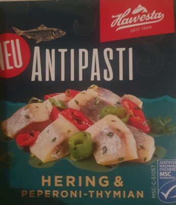 Antipasti - Hering & Peperoni-Thymian