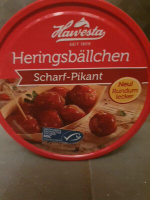 Heringsbällchen Scharf-Pikant