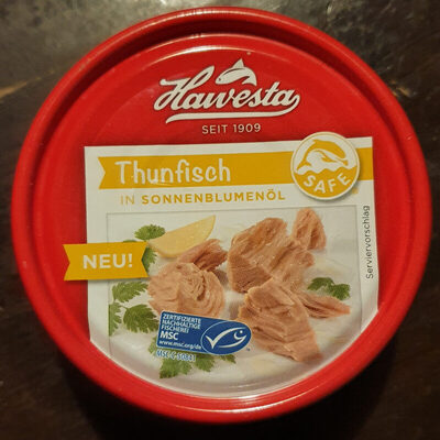 Thunfisch in Sonnenblumenöl