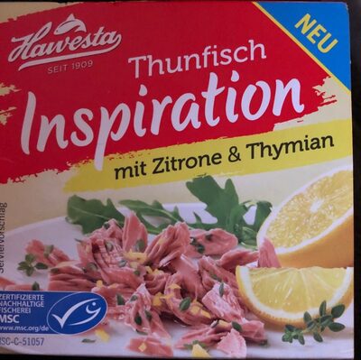 Thunfisch Inspiration mit Zitrone & Thymian