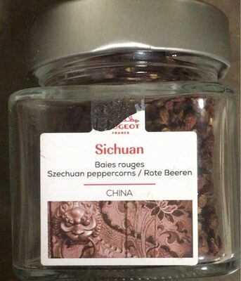 Baies rouges front packaging