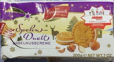 Spekw-duett haselnusscreme