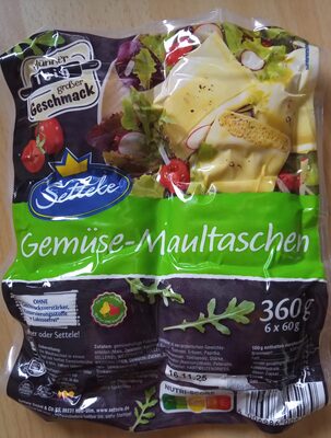 Gemüsemaultaschen