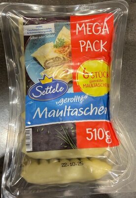 gerollte Maultaschen front packaging