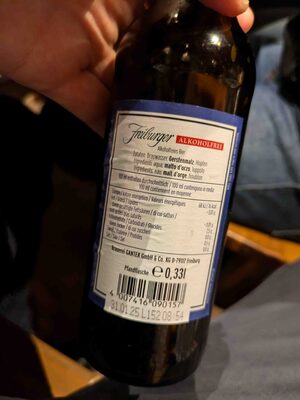 Freiburger Bier alkoholfrei front packaging